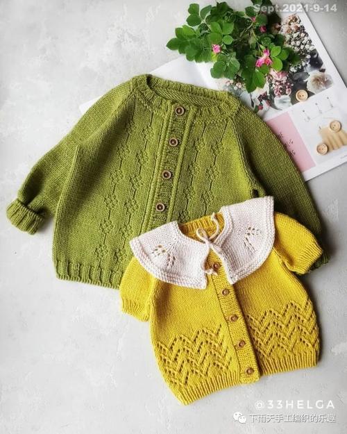 宝宝衣服织织看各种款式超可爱手工编织儿童毛衣款式推荐下雨天手工