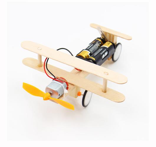 diy电动滑行飞机 科技小制作小发明学生手工材料科普模型实验材料