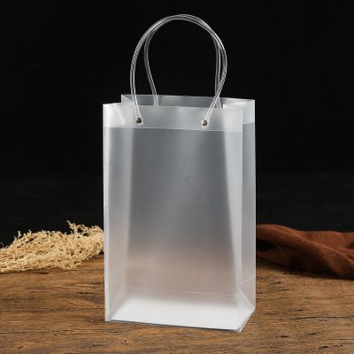 厂家定制手提袋 pp塑料手提礼品包装袋 pvc透明手提袋防水购物袋
