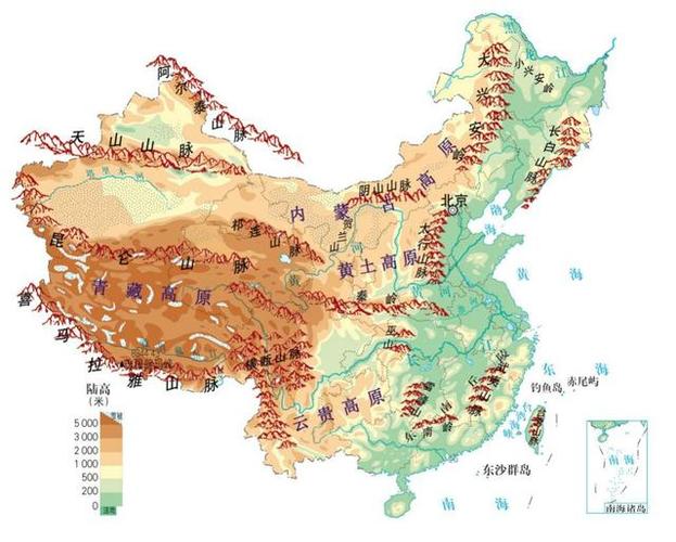 【中考历史与社会*必背材料】list05 中国的自然环境之地形