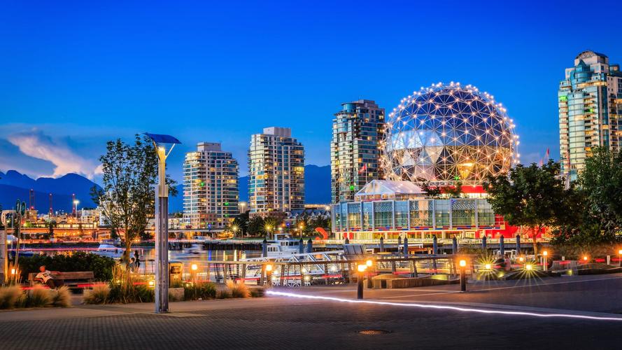 加拿大温哥华优美城市风景壁纸图片