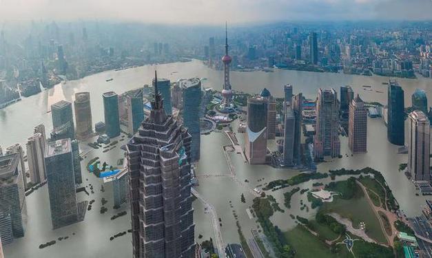 一天下完一年雨迪拜洪水滔天但更揪心的是联合国预测的上海