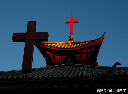 民间图片:云南大理古城,晨光中的一座基督教堂
