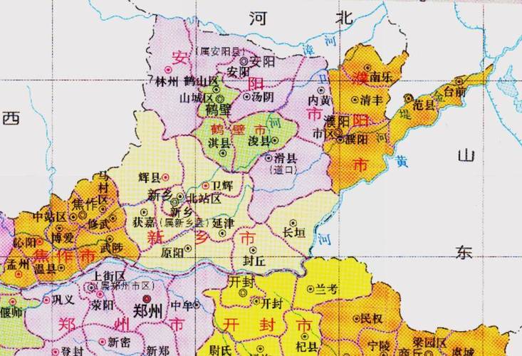 安阳市的区划调整,河南省的区域城市之一,为何有9个区县?