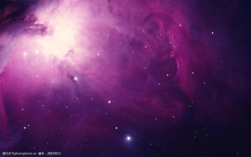 简约紫色星空背景