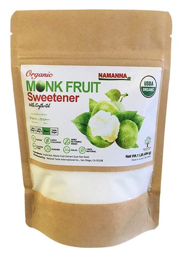 wholesale and resale organic monk fruit natural sweetener 1:1