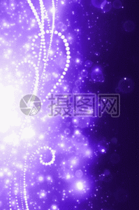 紫色粒子飘落h5动态h5动态背景图片