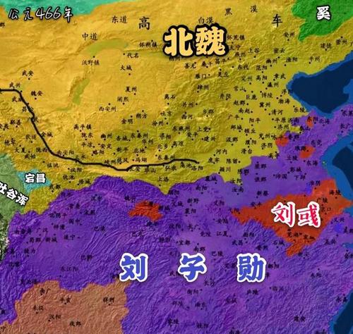 自439年灭北凉后,北魏统治了北方近百年.