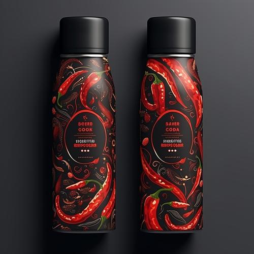 原创这样视觉强烈冲击的辣椒酱的包装设计你喜欢吗