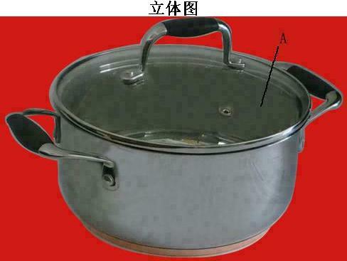 铸钢蒸锅(锅耳带硅胶套a03)