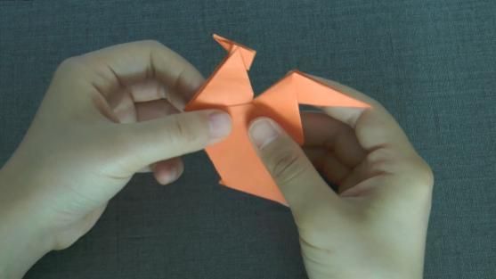 简单折纸公鸡轻松几步就学会