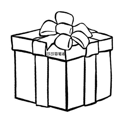 圣诞礼盒 简笔画 (第1页)