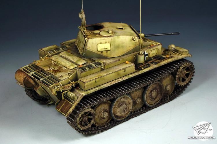 135德国二号坦克l型山猫轻型坦克asuka