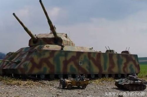 9,巨鼠超重型坦克 巨鼠并没有用于战争,不过它是一种无敌的超级陆地