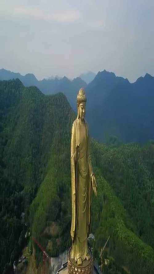 世界第一佛像位于河南鲁山中原大佛耗资12亿建成