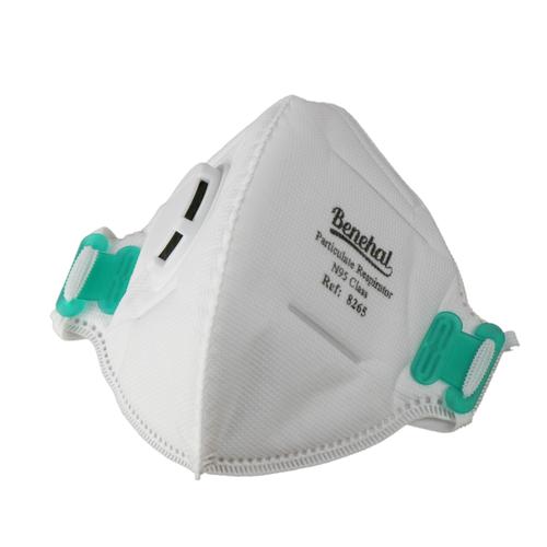批发kr8265防尘口罩呼吸阀口罩头戴式kn95防雾霾口罩