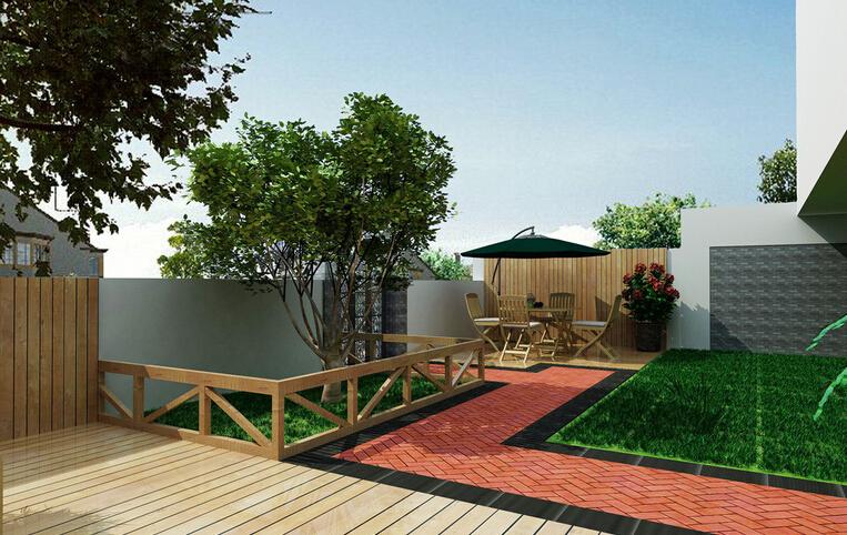 小庭院绿化设计