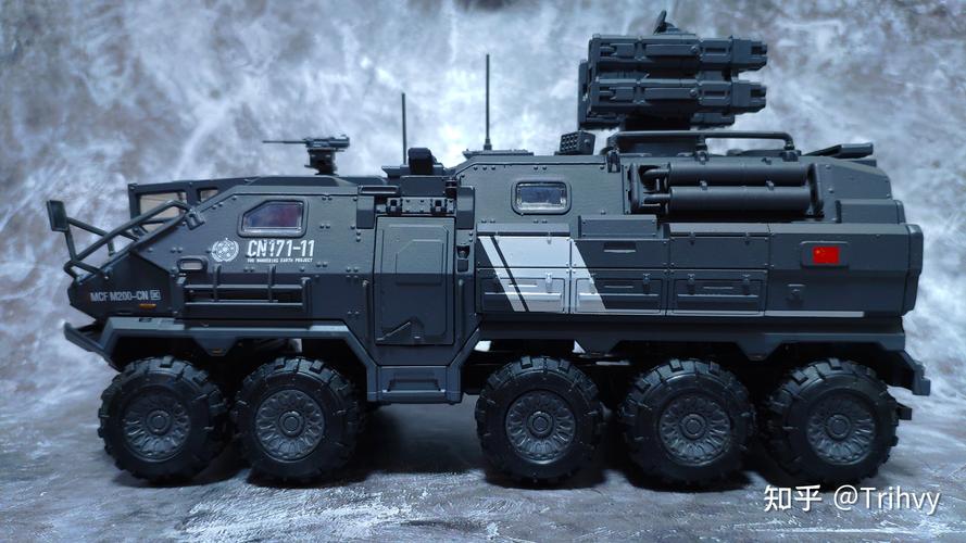 末世科幻,《流浪地球》正版车模,cn171装甲运兵车火力全开 - 知乎