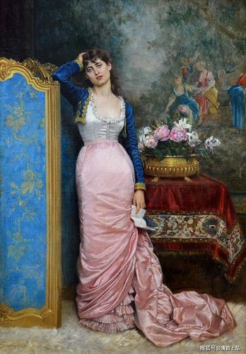 法国著名画家,奥古斯特·图尔穆奇,油画作品欣赏