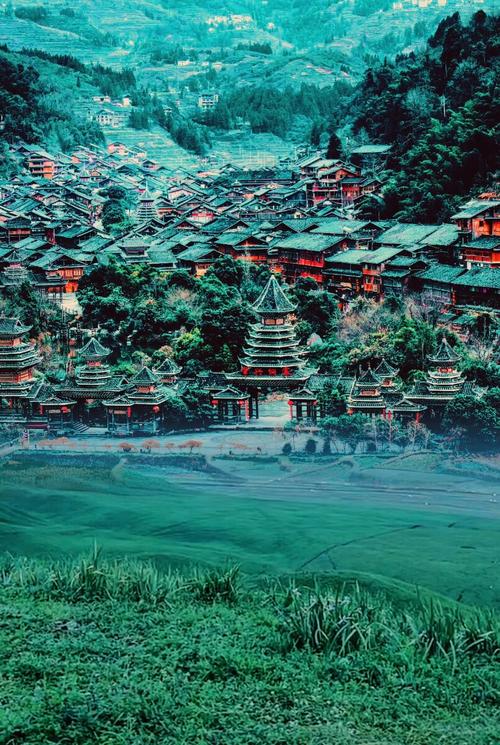 贵州侗寨鼓楼风貌, - 摄影阿凡提 - 图虫