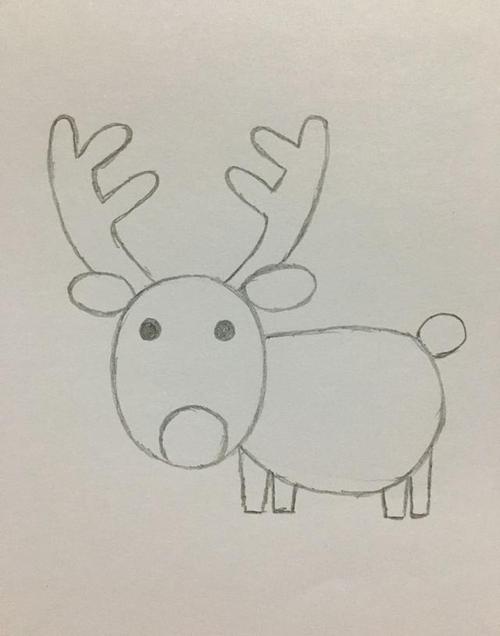 鹿的简笔画图片大全 鹿的简笔画图片大全简单唯美 | 多想派