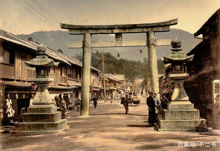 日本明治时期的老照片:繁荣的海港城市,成为亚洲第一强国的前兆