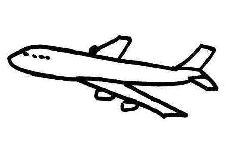 飞机简笔画怎么画简单好看怎么画飞机简笔画图片大全