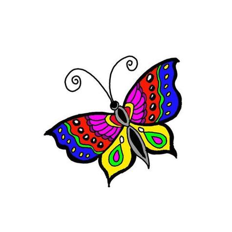 画蝴蝶背景怎么简笔画蝴蝶简笔画儿童涂色蝴蝶的简笔画图片漂亮的蝴蝶