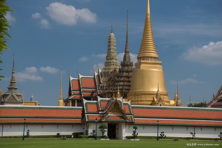 泰国皇宫外观一角