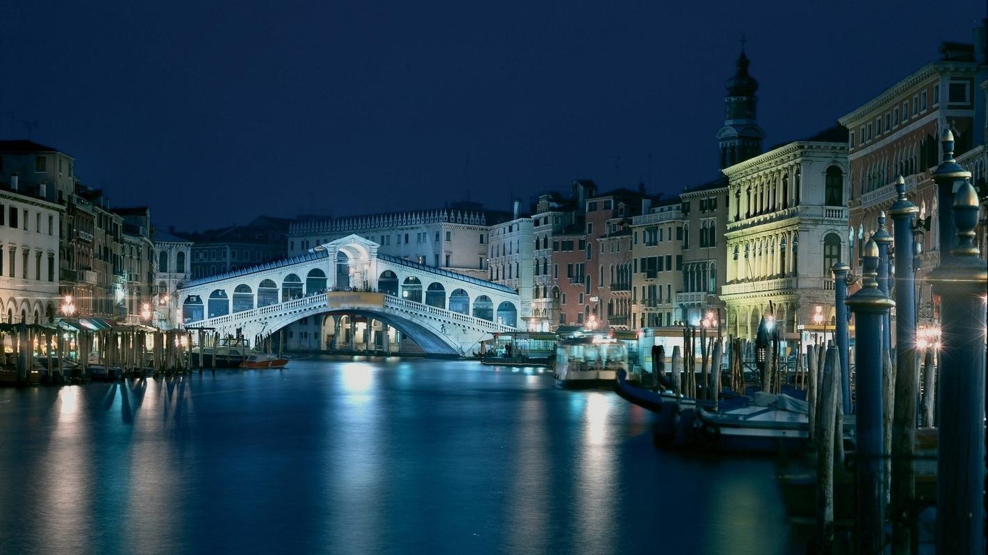 威尼斯唯美夜景电脑桌面壁纸下载高清大图预览1920x1080_风景壁纸下载