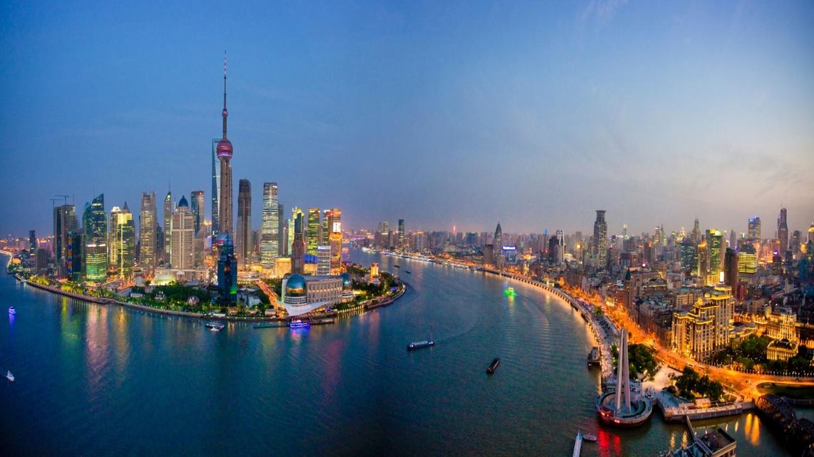 上海东方明珠城市风景4k壁纸3840x2160_4k风景图片高清壁纸_墨鱼
