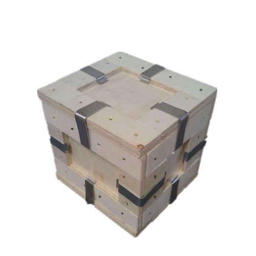 澎湃厂家加工出口卡扣木箱定制免熏蒸卡扣折叠快装循环木包装箱
