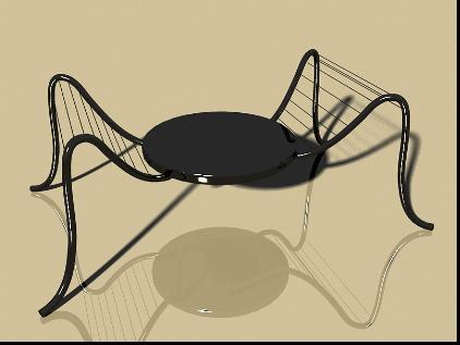 仿生设计训练之蜘蛛椅-1