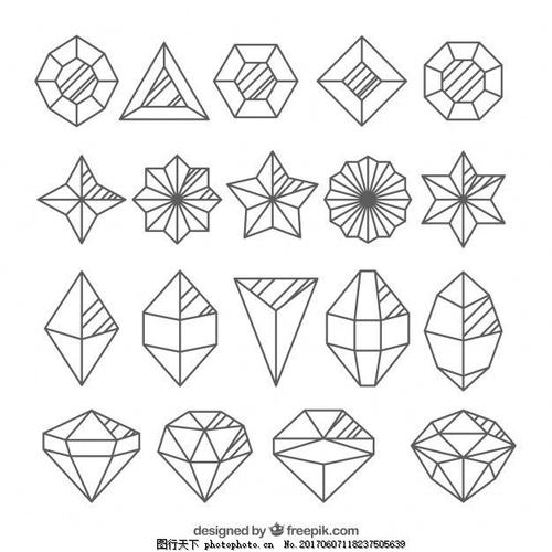 钻石形状图形