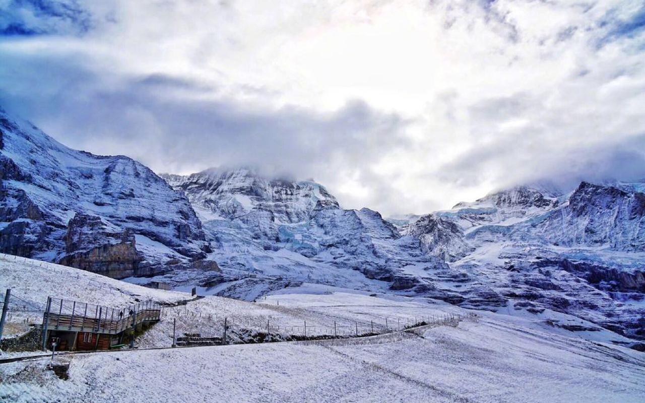 唯美雪山自然风光图片桌面壁纸,风景壁纸,唯美,高清,摄影,雪山,壮观