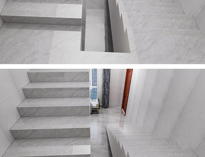 楼梯砖欧式哑光梯级砖一体式1.2米踏步平台砖通体大理石瓷砖