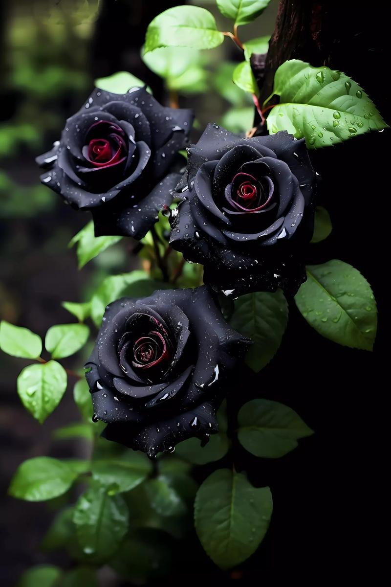 厄瓜多尔黑玫瑰.有一种适合送男孩子的玫瑰,叫黑骑士.它的花语 - 抖音