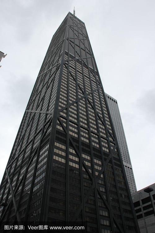 芝加哥的约翰·汉考克中心大楼