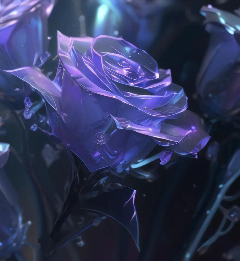 我把漂亮的紫色玫瑰分享给你温柔而美丽送给你#唯美意境 #浪漫 - 抖音