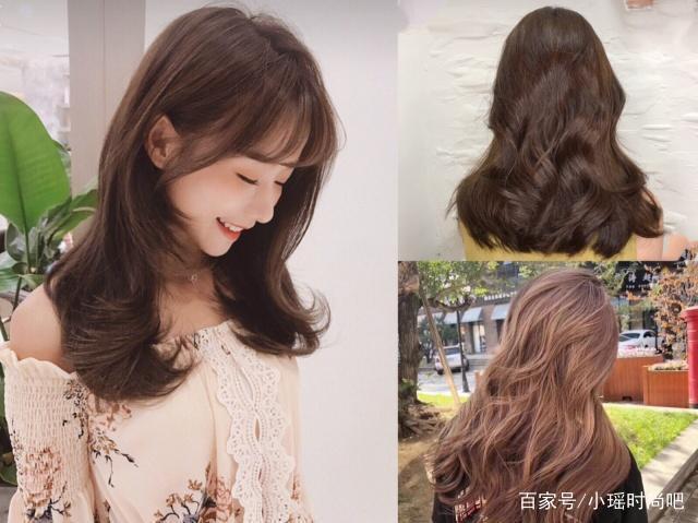 2019流行的"蜜茶色"发型,换上这5款真的太美了,超显白!