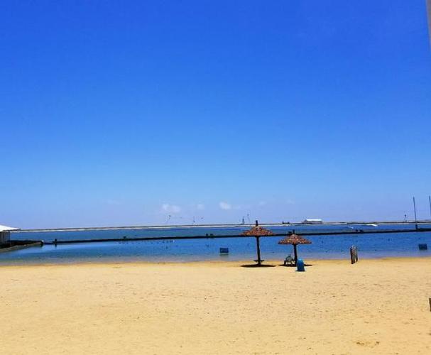 上海最大"人造沙滩",沙子运自海南,海水全靠人工净化
