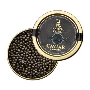 卡露伽黑鱼子酱千岛湖西伯利亚鲟鱼籽酱寿司caviar即食海鲜10g