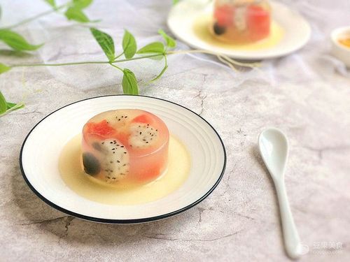 天然健康低卡的甜品: 蜂蜜海石花果冻