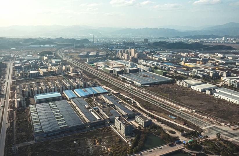 丽景民族工业园是生态工业发展的主阵地.景宁县经济商务科技局供图