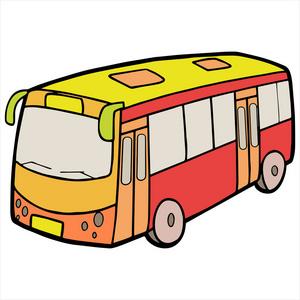 上公交车图片-上公交车素材-上公交车插画-摄图新视界