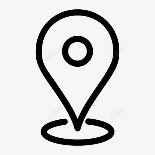 地图标记地图位置地图针页面网页平面电商创意素材