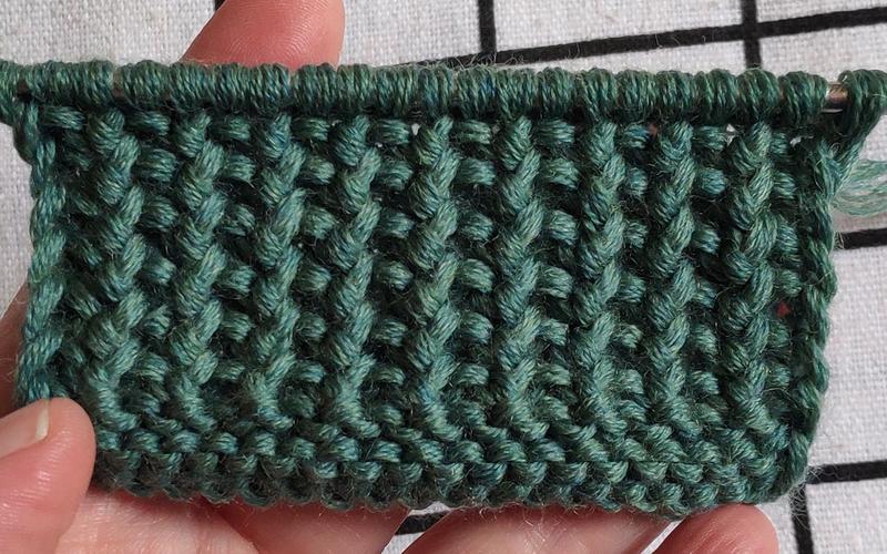 你会棒针编织美国大平针花型吗简单易学适合编织开衫外套毛衣