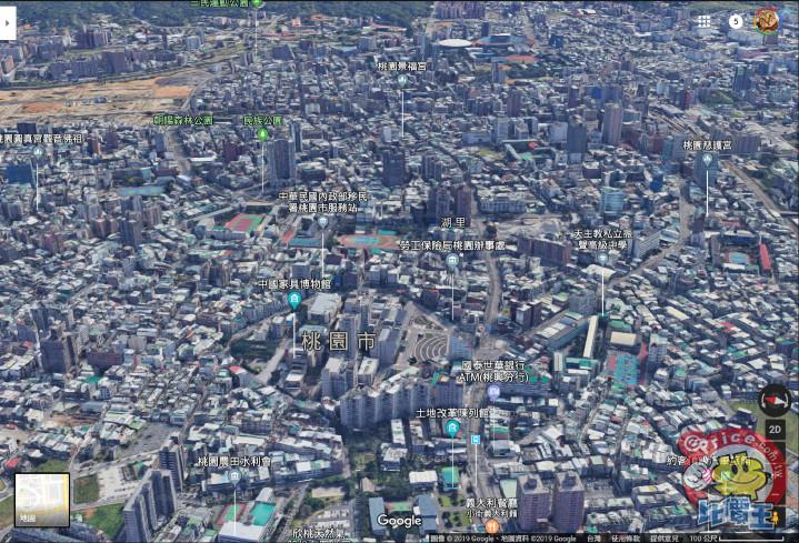 台湾google 地图 终於可以看 3d 街景了!