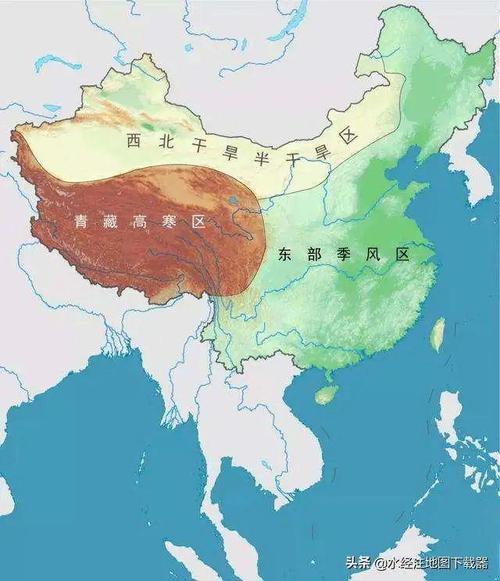 【图说地理】各省级轮廓有趣的手绘图,中国地理分界线集锦,心中有图