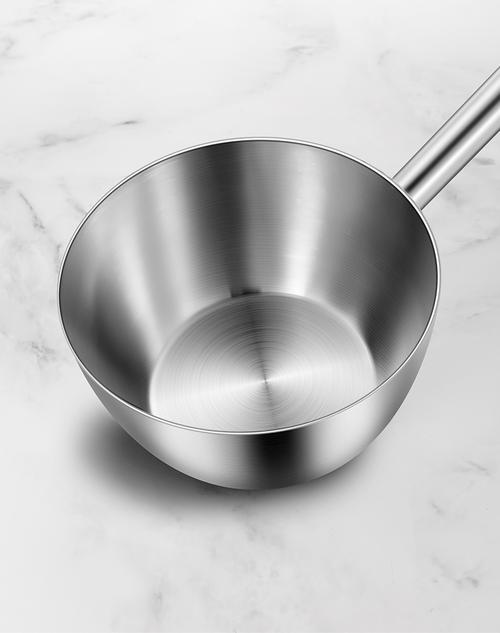 boussac不锈钢水勺水瓢厨房家用水漂舀水长柄商用水舀子打汤大粥304水